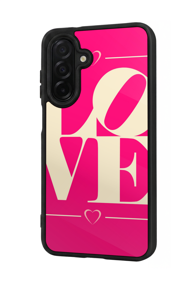 Samsung Galaxy A26 Uyumlu Love Tasarımlı Glossy Premium Kılıf