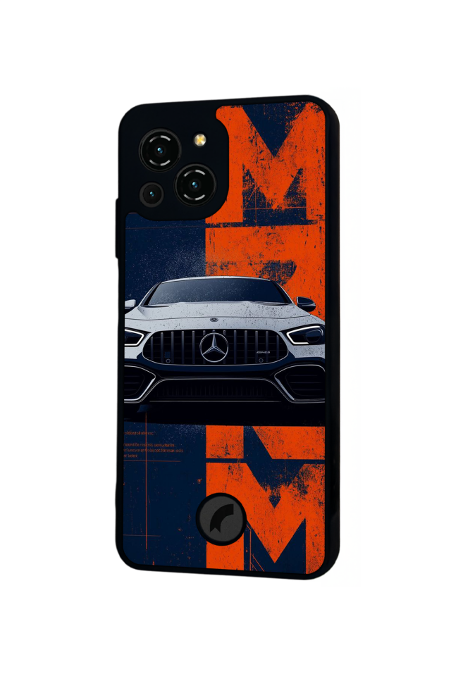 Reeder S23 Pro Max Uyumlu Mercedes Tasarımlı Glossy Premium Kılıf