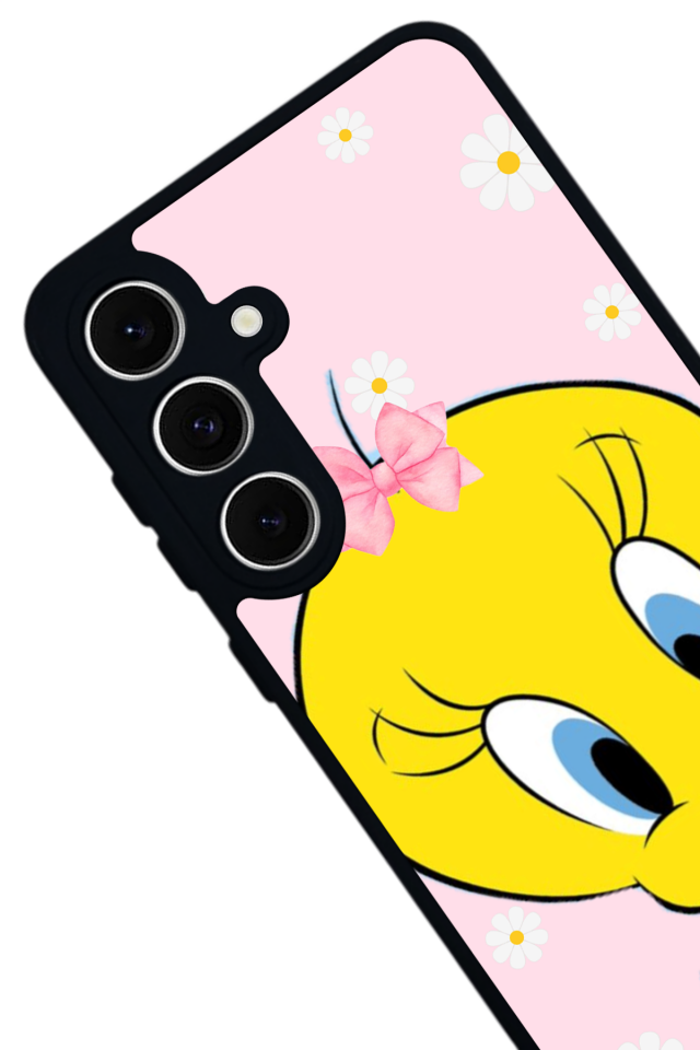 Samsung Galaxy A16 Uyumlu Tweety Tasarımlı Glossy Premium Kılıf