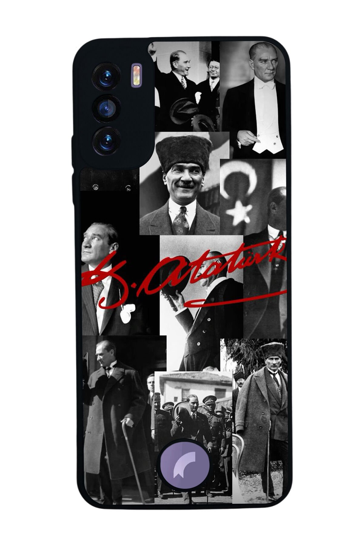 Reeder S19 Max Pro S Uyumlu Mustafa Kemal Ataturk Tasarımlı Glossy Premium Kılıf