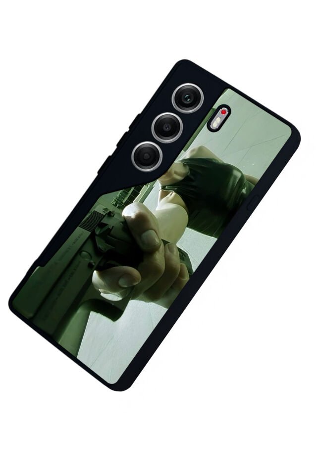 Tecno Camon 40 Uyumlu Matrix Tecno Camon 40 Tasarımlı Glossy Premium Kılıf