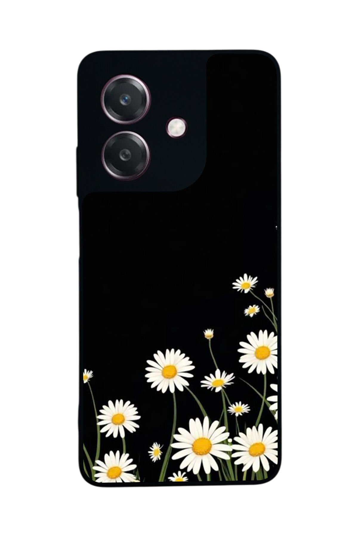 Oppo A3 5G Uyumlu Floral Tasarımlı Glossy Premium Kılıf
