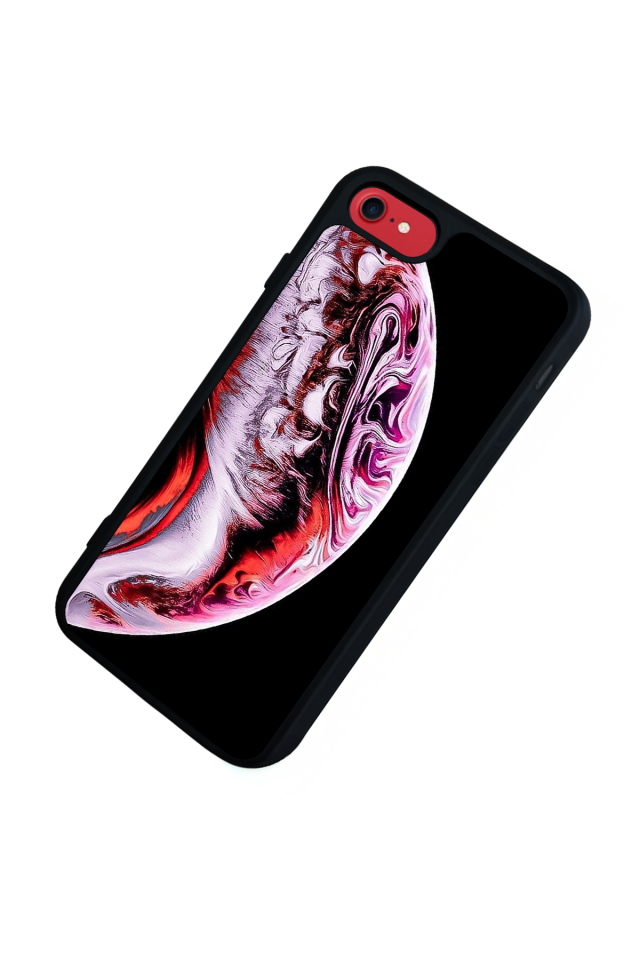 iPhone 8 Uyumlu Ay Tasarımlı Glossy Premium Kılıf