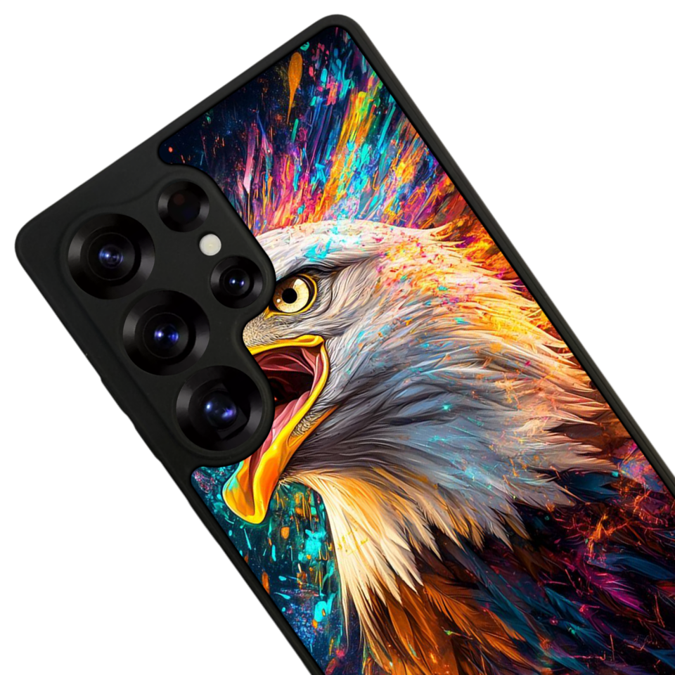 Samsung Galaxy S25 Ultra Uyumlu Besiktas Tasarımlı Glossy Premium Kılıf