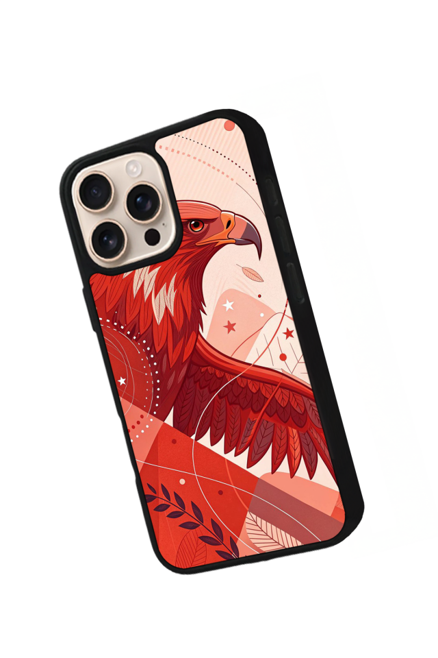 iPhone 15 Pro Uyumlu Besiktas Tasarımlı Glossy Premium Kılıf