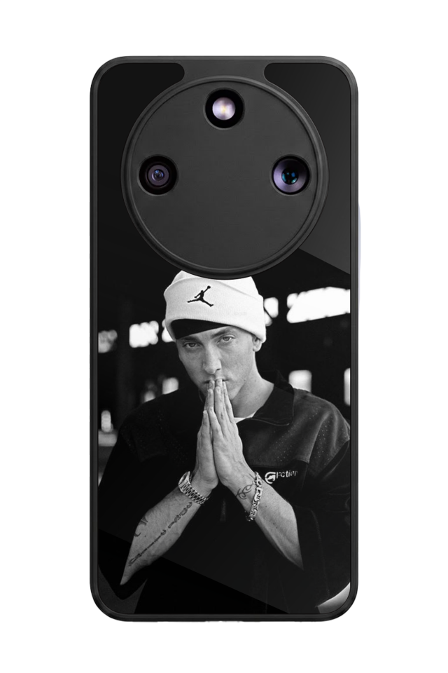 Honor Magic 8 Lite Uyumlu Eminem Tasarımlı Glossy Premium Kılıf