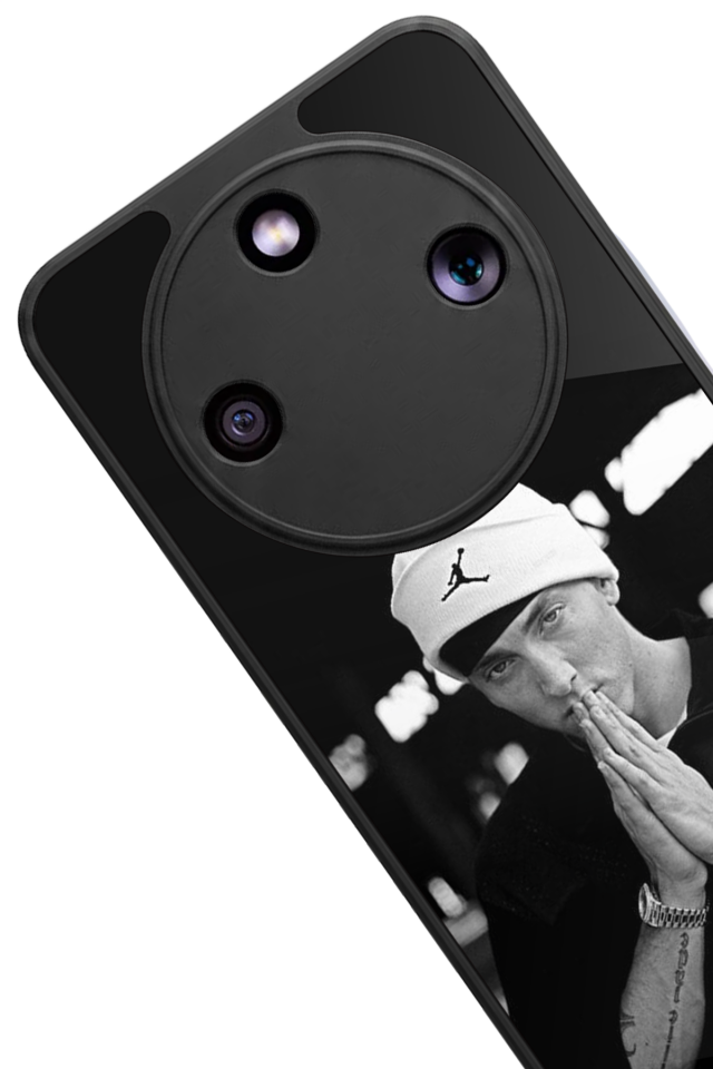 Honor Magic 8 Lite Uyumlu Eminem Tasarımlı Glossy Premium Kılıf