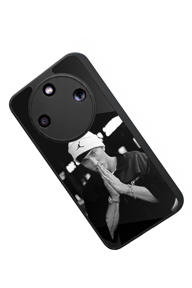 Honor Magic 8 Lite Uyumlu Eminem Tasarımlı Glossy Premium Kılıf