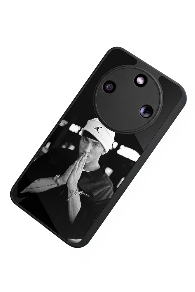 Honor Magic 8 Lite Uyumlu Eminem Tasarımlı Glossy Premium Kılıf