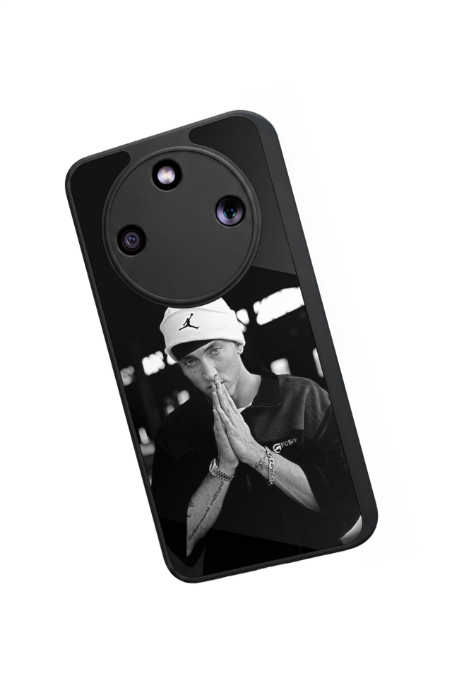 Honor Magic 8 Lite Uyumlu Eminem Tasarımlı Glossy Premium Kılıf
