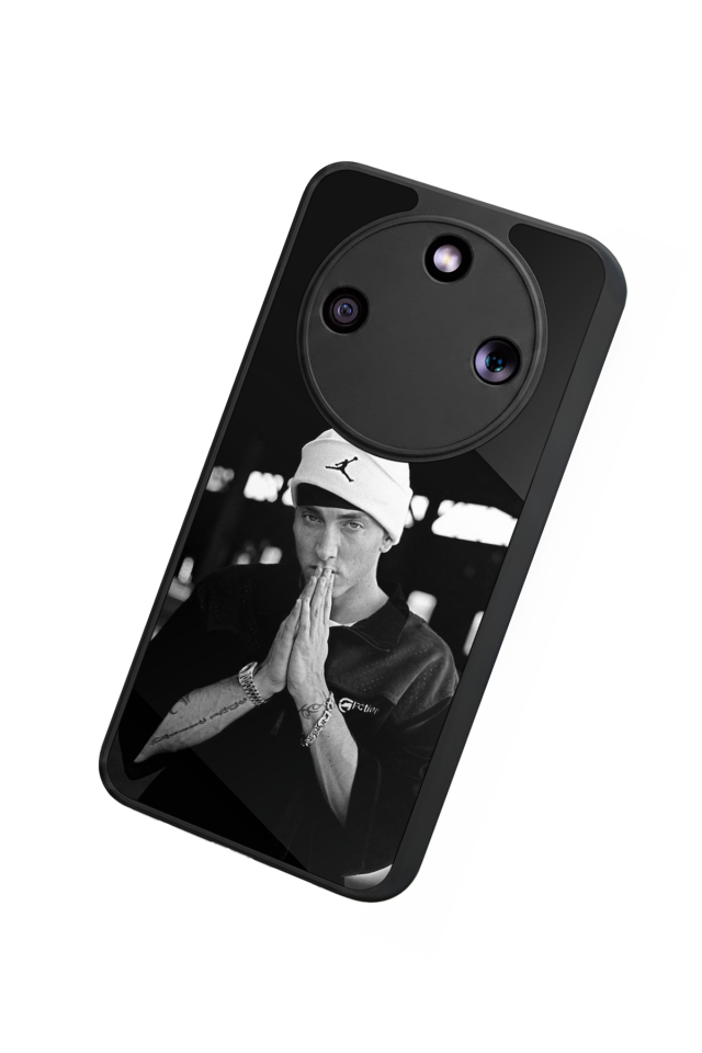 Honor Magic 8 Lite Uyumlu Eminem Tasarımlı Glossy Premium Kılıf