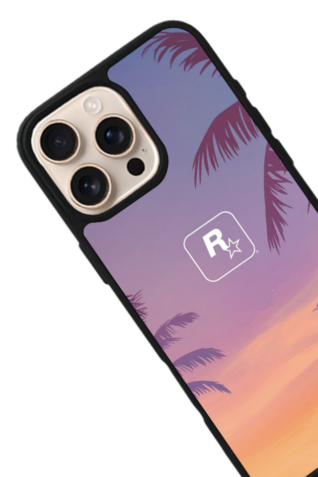 iPhone 14 Pro Uyumlu GTA Tasarımlı Glossy Premium Kılıf