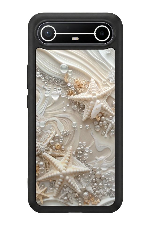 Tecno Spark Slim 5G Uyumlu  İnci Tasarımlı Glossy Premium Kılıf