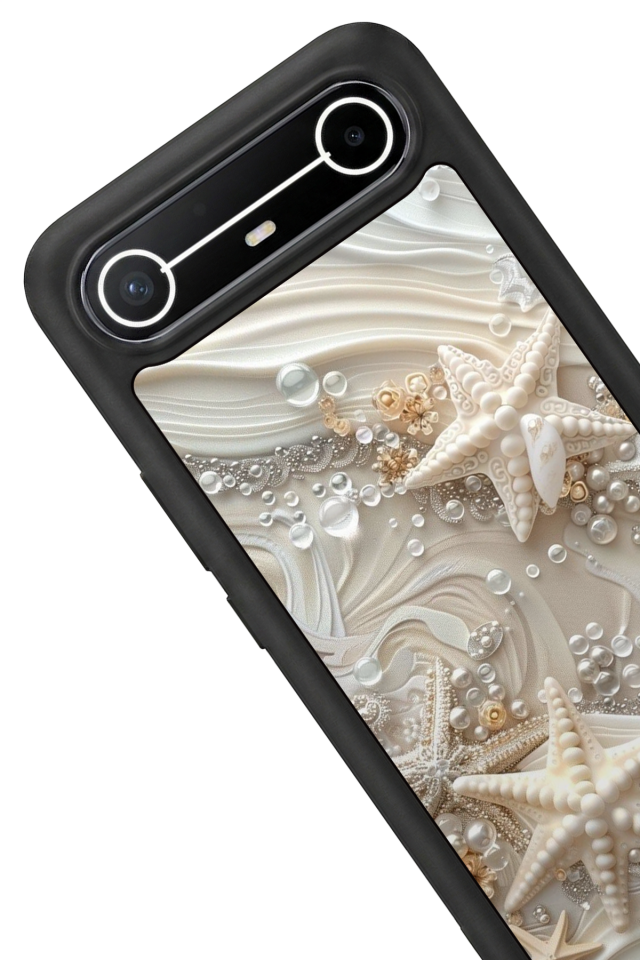 Tecno Spark Slim 5G Uyumlu  İnci Tasarımlı Glossy Premium Kılıf