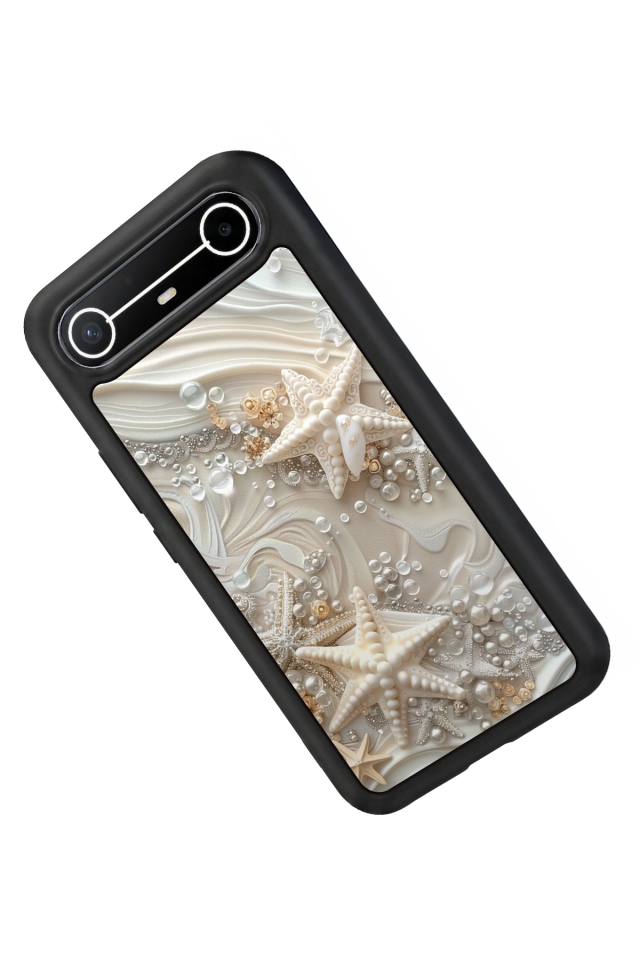 Tecno Spark Slim 5G Uyumlu  İnci Tasarımlı Glossy Premium Kılıf