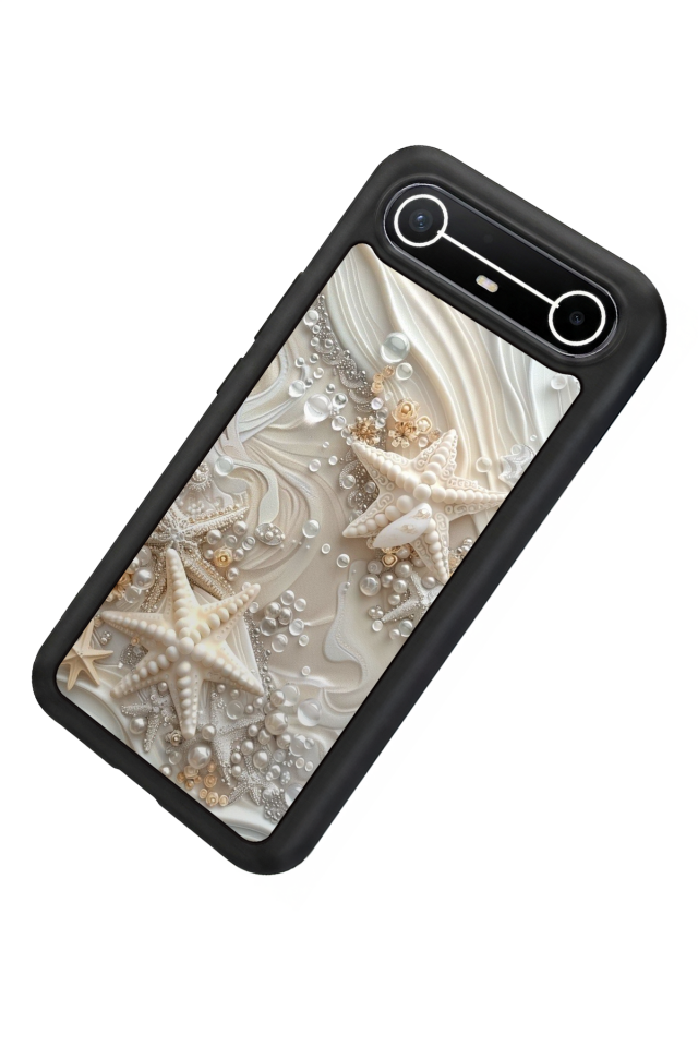 Tecno Spark Slim 5G Uyumlu  İnci Tasarımlı Glossy Premium Kılıf