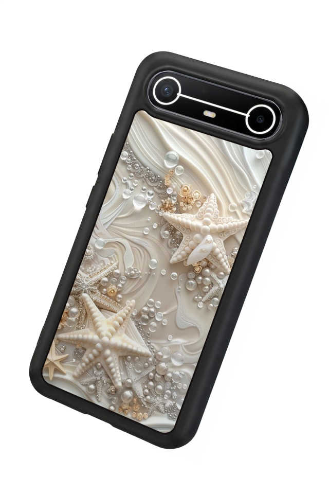 Tecno Spark Slim 5G Uyumlu  İnci Tasarımlı Glossy Premium Kılıf