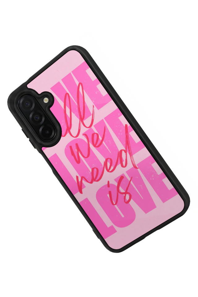 Samsung Galaxy A26 Uyumlu Love Tasarımlı Glossy Premium Kılıf