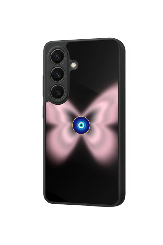 Samsung Galaxy S26 Uyumlu Nazar Tasarımlı Glossy Premium Kılıf