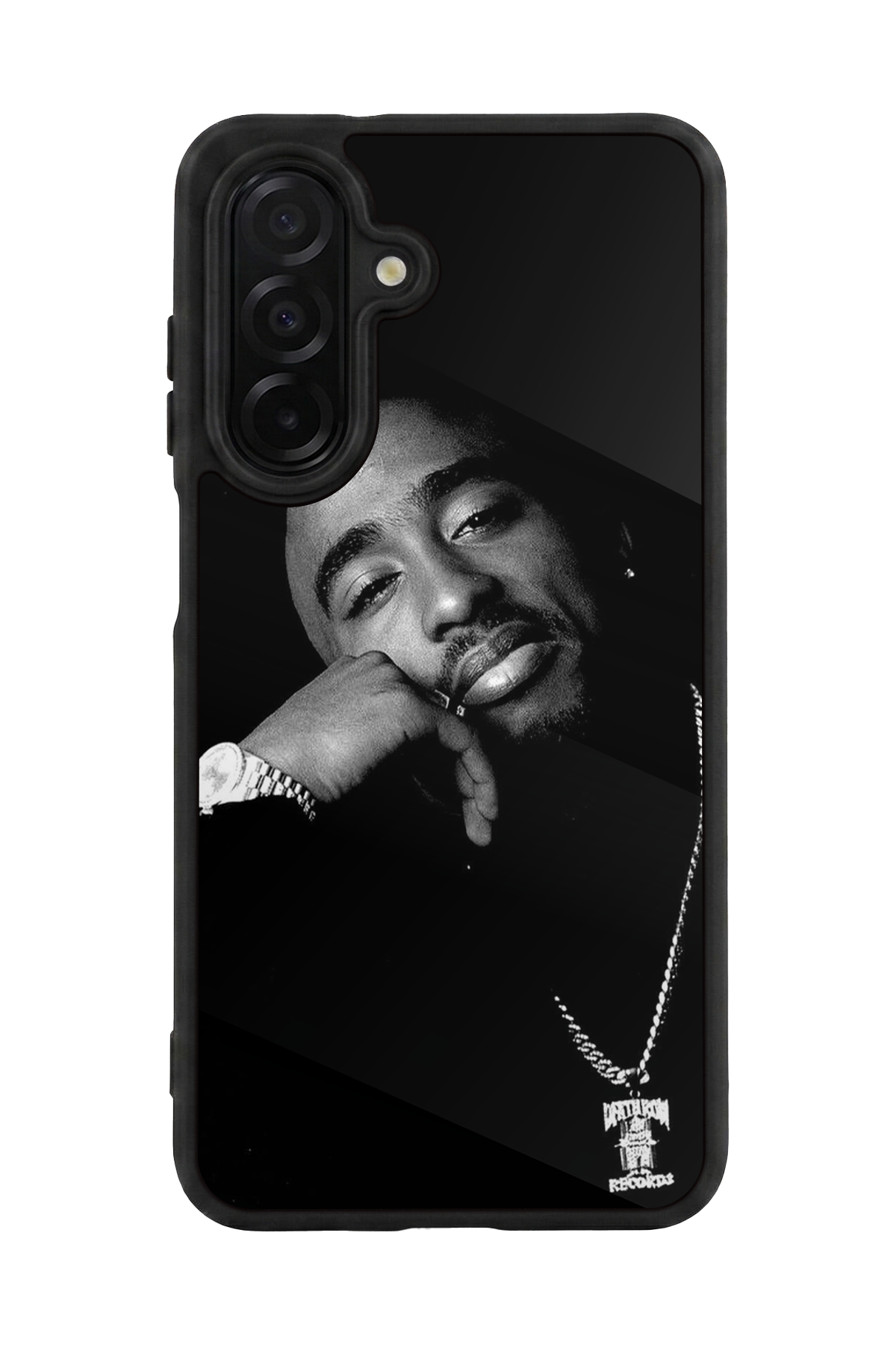 Samsung Galaxy A36 Uyumlu Tupac Tasarımlı Glossy Premium Kılıf