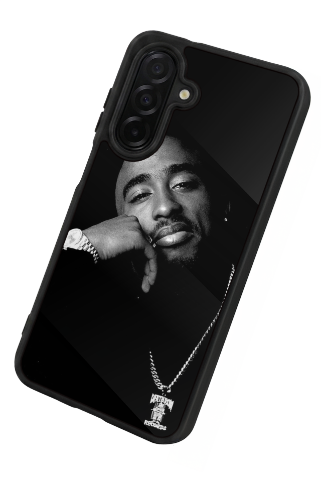 Samsung Galaxy A36 Uyumlu Tupac Tasarımlı Glossy Premium Kılıf