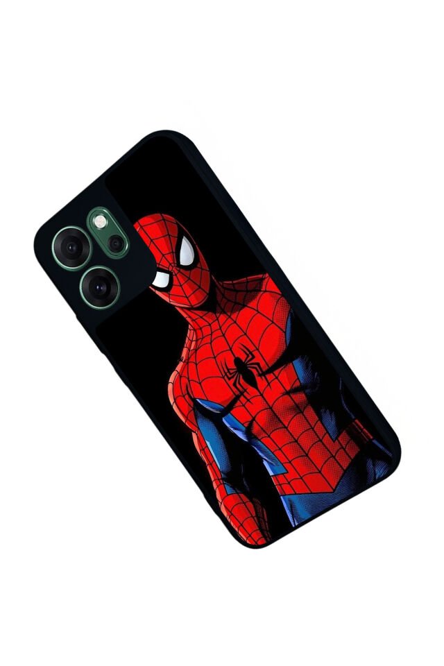 Oppo Reno 14F Uyumlu Spider Man ( Örümcek Adam ) Tasarımlı Glossy Premium Kılıf