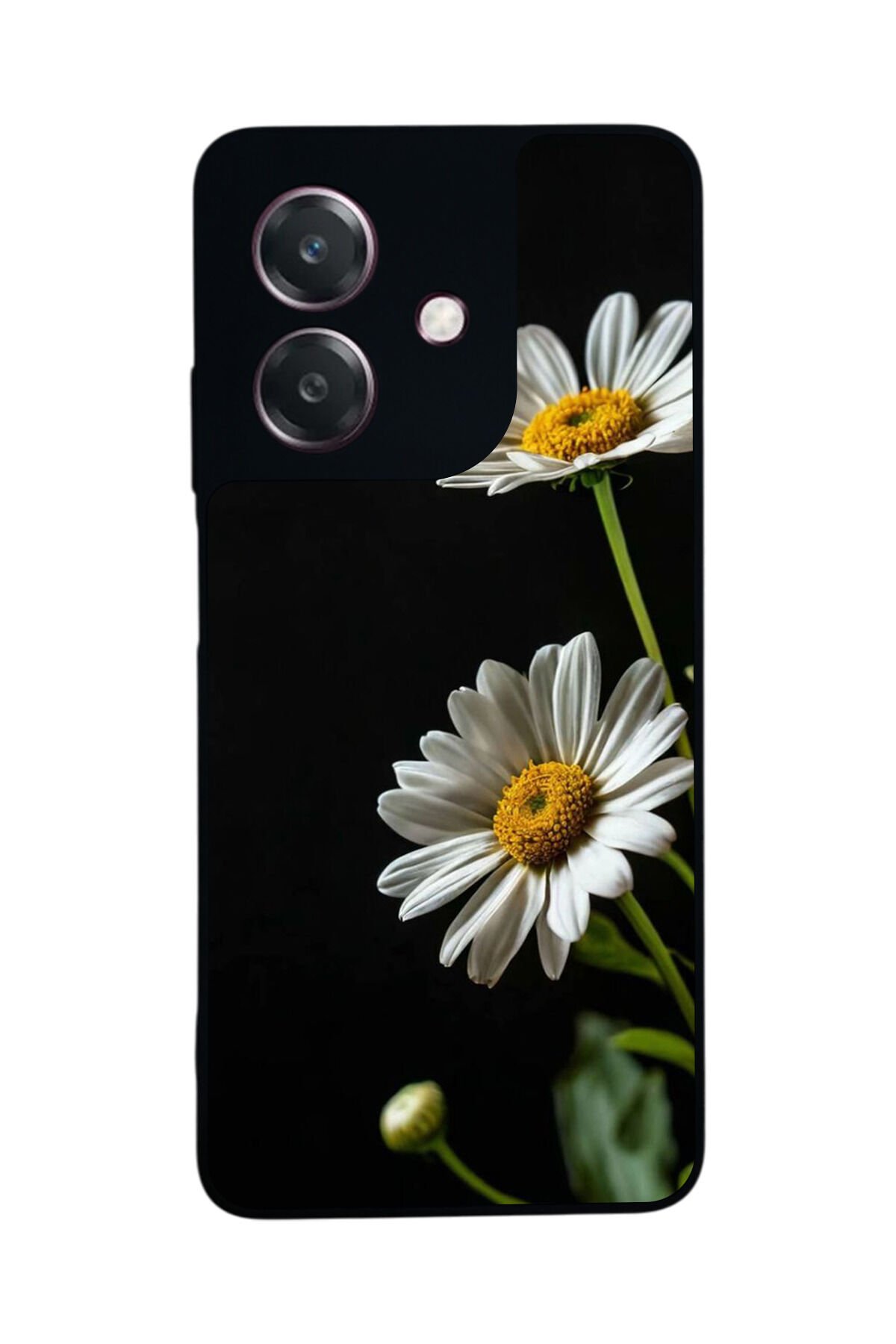 Oppo A3 5G Uyumlu Cicek Tasarımlı Glossy Premium Kılıf