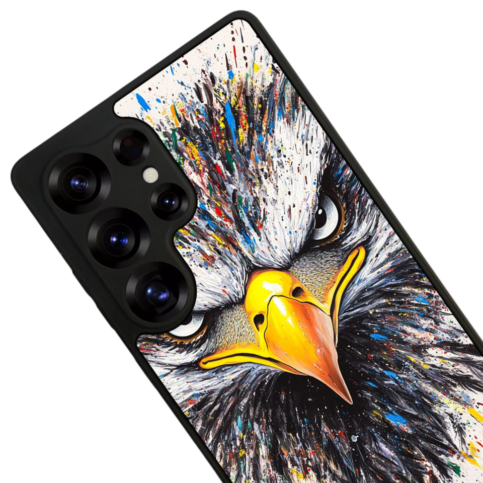 Samsung Galaxy S25 Ultra Uyumlu Besiktas Tasarımlı Glossy Premium Kılıf