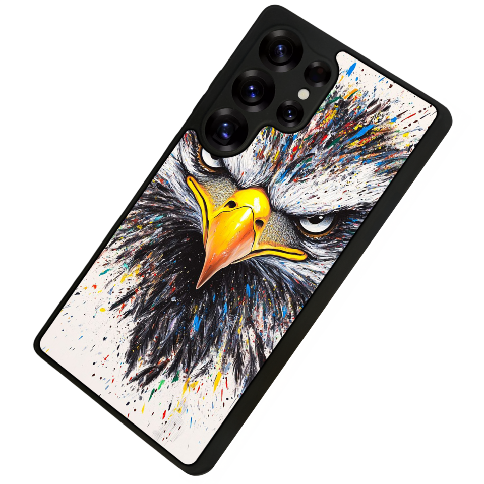 Samsung Galaxy S25 Ultra Uyumlu Besiktas Tasarımlı Glossy Premium Kılıf