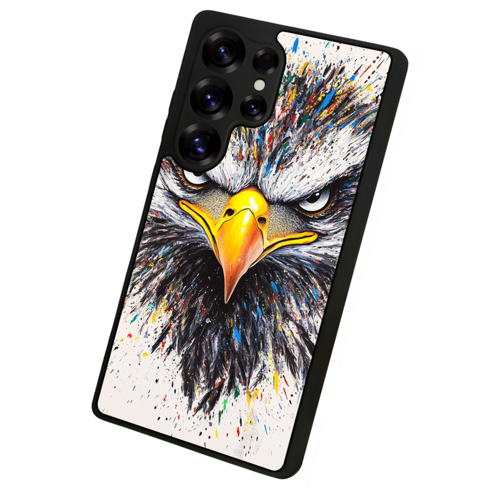Samsung Galaxy S25 Ultra Uyumlu Besiktas Tasarımlı Glossy Premium Kılıf