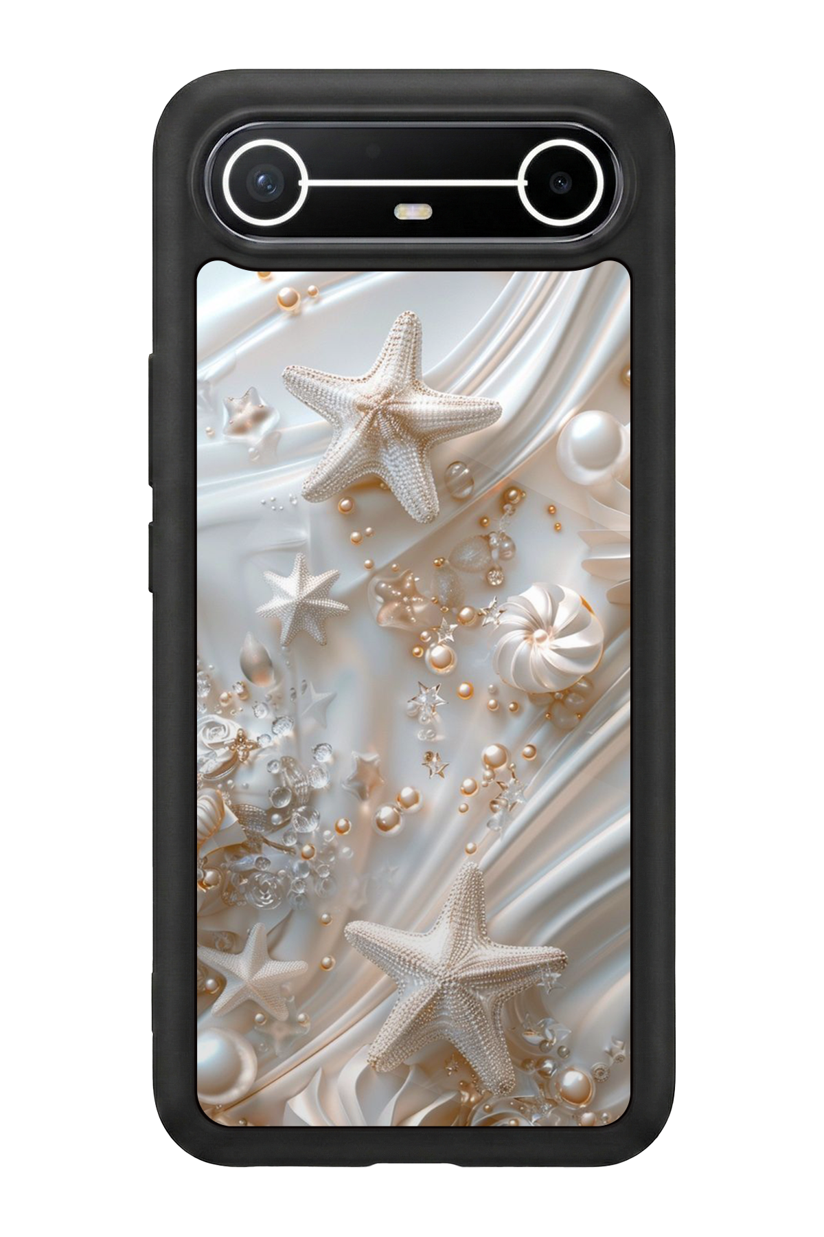 Tecno Spark Slim 5G Uyumlu  İnci Tasarımlı Glossy Premium Kılıf