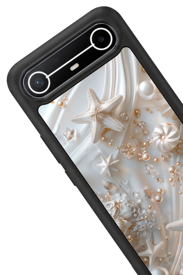 Tecno Spark Slim 5G Uyumlu  İnci Tasarımlı Glossy Premium Kılıf