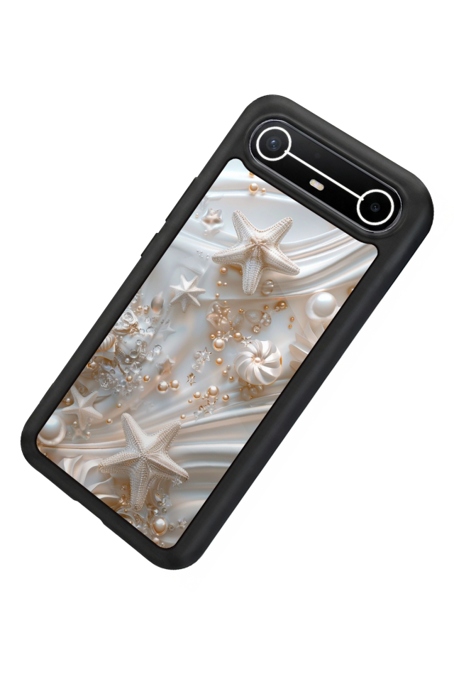 Tecno Spark Slim 5G Uyumlu  İnci Tasarımlı Glossy Premium Kılıf