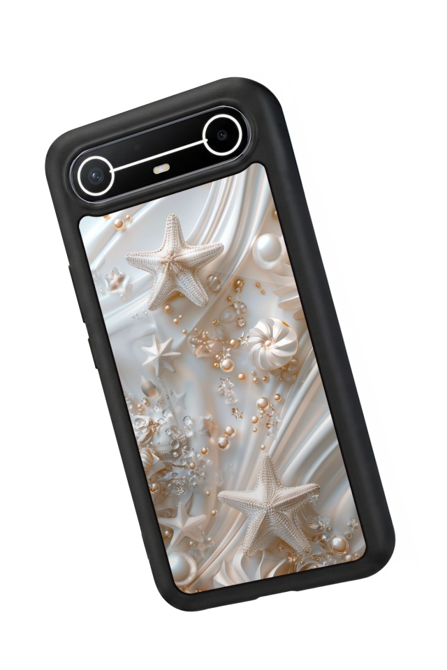 Tecno Spark Slim 5G Uyumlu  İnci Tasarımlı Glossy Premium Kılıf