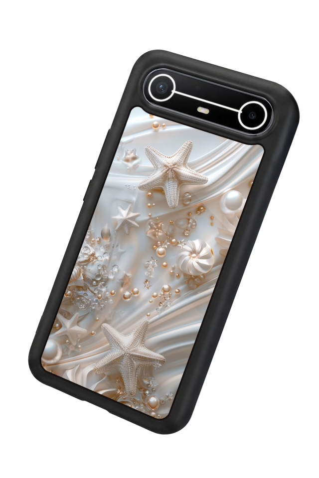 Tecno Spark Slim 5G Uyumlu  İnci Tasarımlı Glossy Premium Kılıf