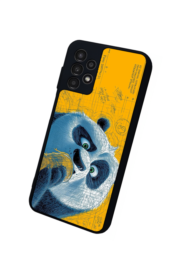 Samsung Galaxy A13 Uyumlu Kung Fu Panda Tasarımlı Glossy Premium Kılıf