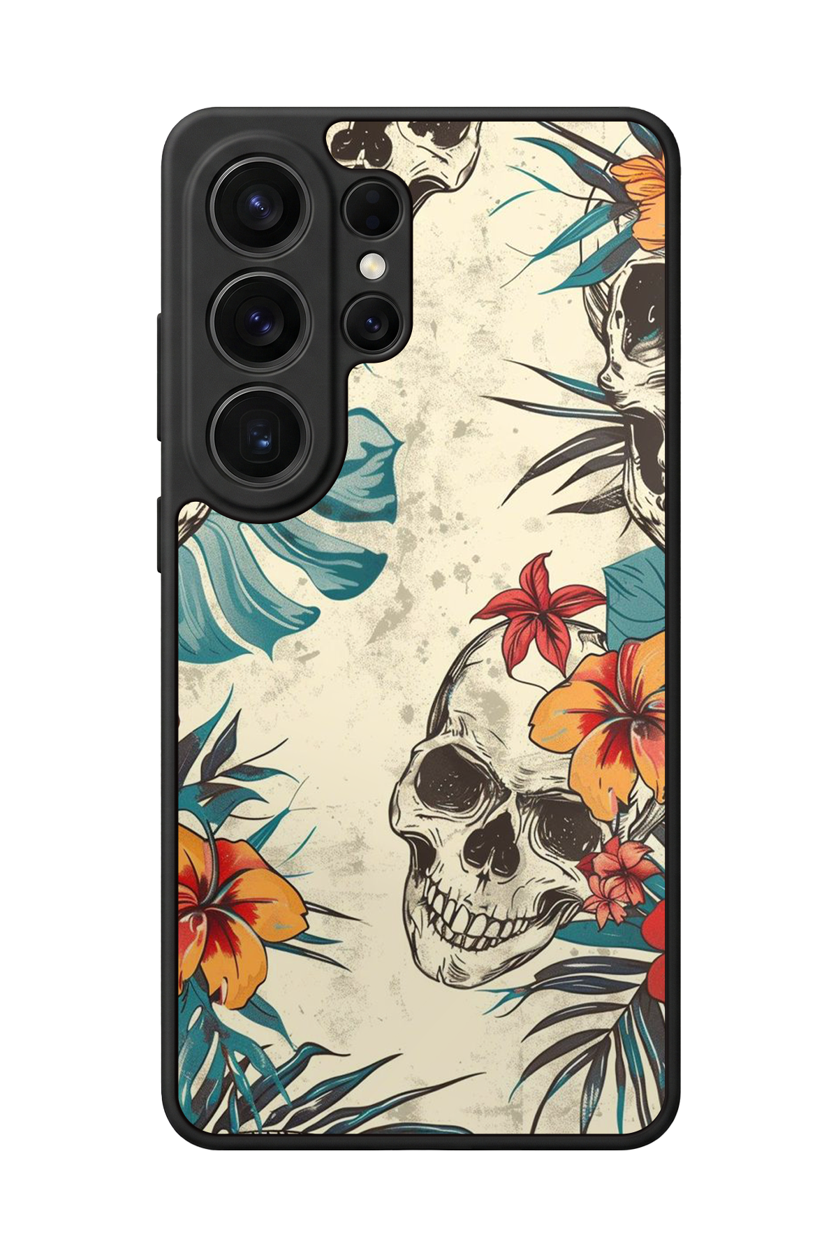 Samsung Galaxy S26 Ultra Uyumlu KuruKafa Tasarımlı Glossy Premium Kılıf