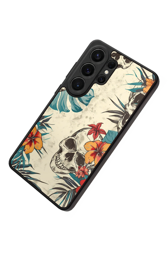 Samsung Galaxy S26 Ultra Uyumlu KuruKafa Tasarımlı Glossy Premium Kılıf