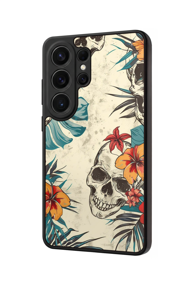 Samsung Galaxy S26 Ultra Uyumlu KuruKafa Tasarımlı Glossy Premium Kılıf