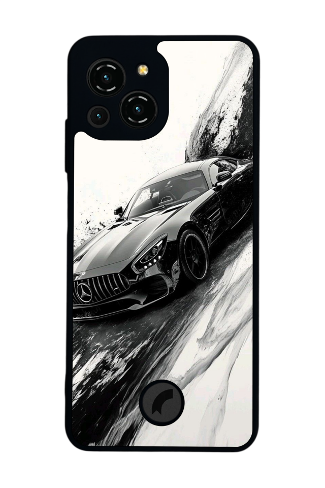 Reeder S23 Pro Max Uyumlu Mercedes Tasarımlı Glossy Premium Kılıf