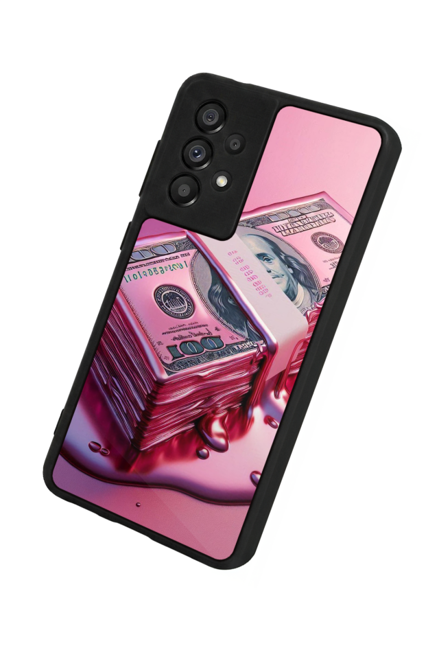 Samsung Galaxy A73 Uyumlu Money Para Tasarımlı Glossy Premium Kılıf