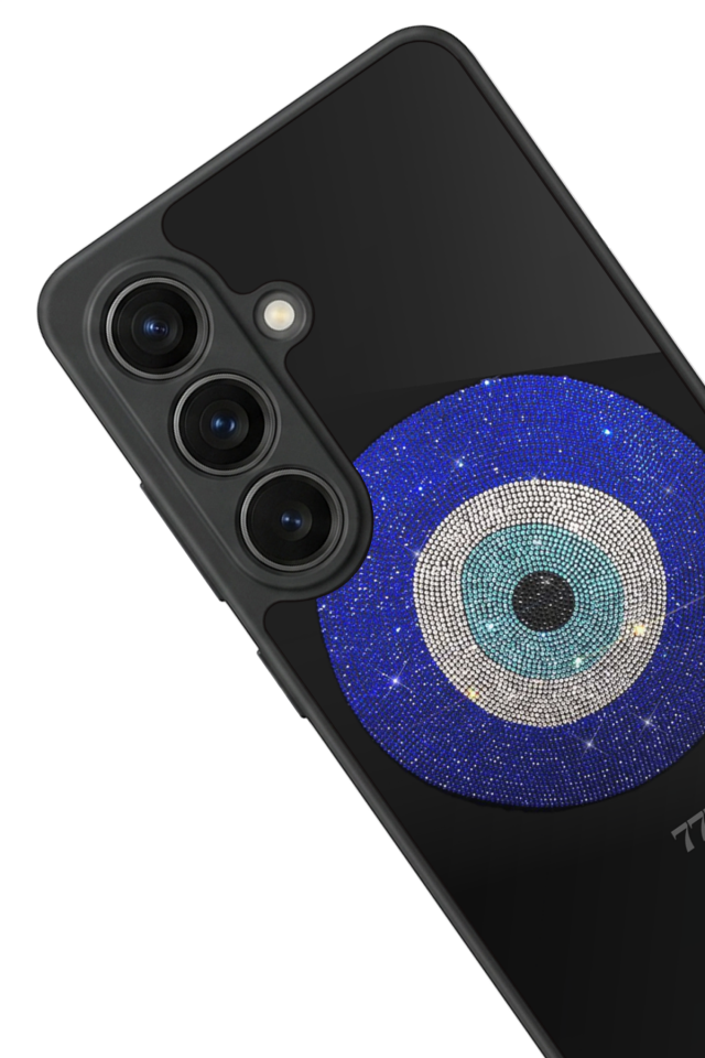 Samsung Galaxy S26 Uyumlu Nazar Tasarımlı Glossy Premium Kılıf