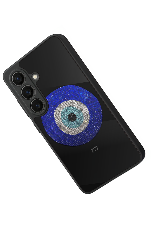 Samsung Galaxy S26 Uyumlu Nazar Tasarımlı Glossy Premium Kılıf