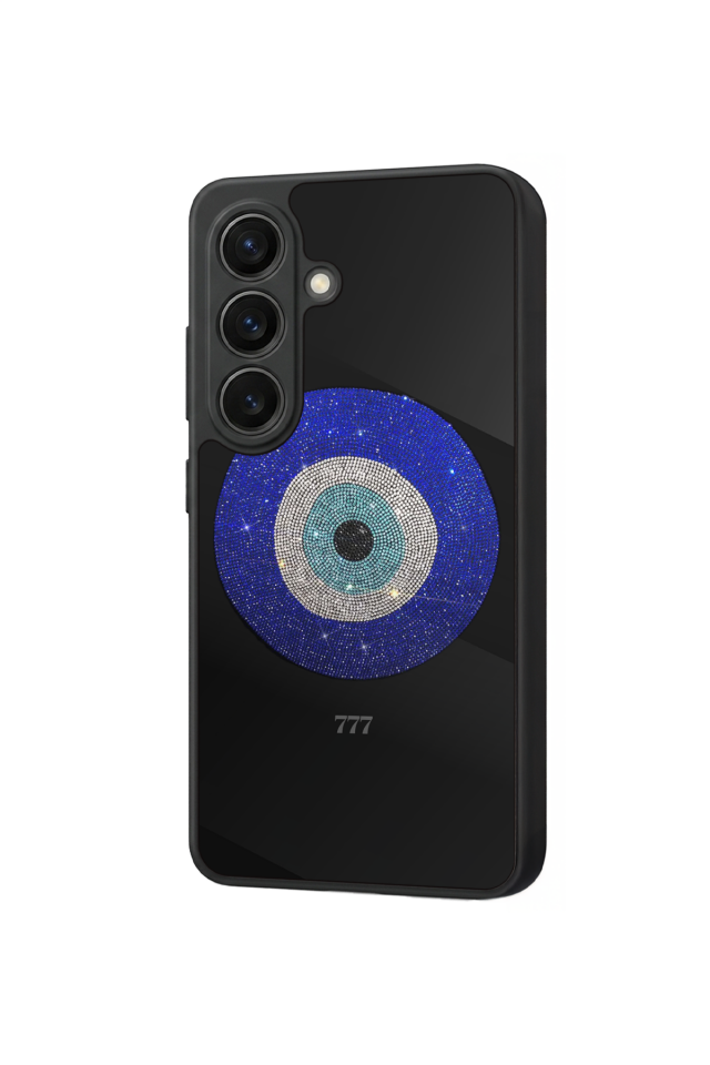 Samsung Galaxy S26 Uyumlu Nazar Tasarımlı Glossy Premium Kılıf