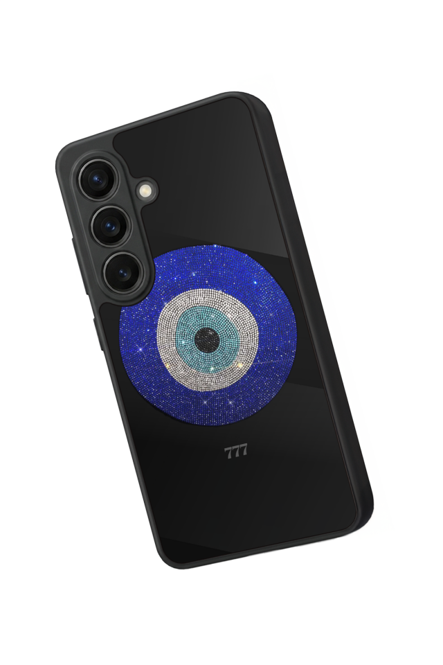 Samsung Galaxy S26 Uyumlu Nazar Tasarımlı Glossy Premium Kılıf