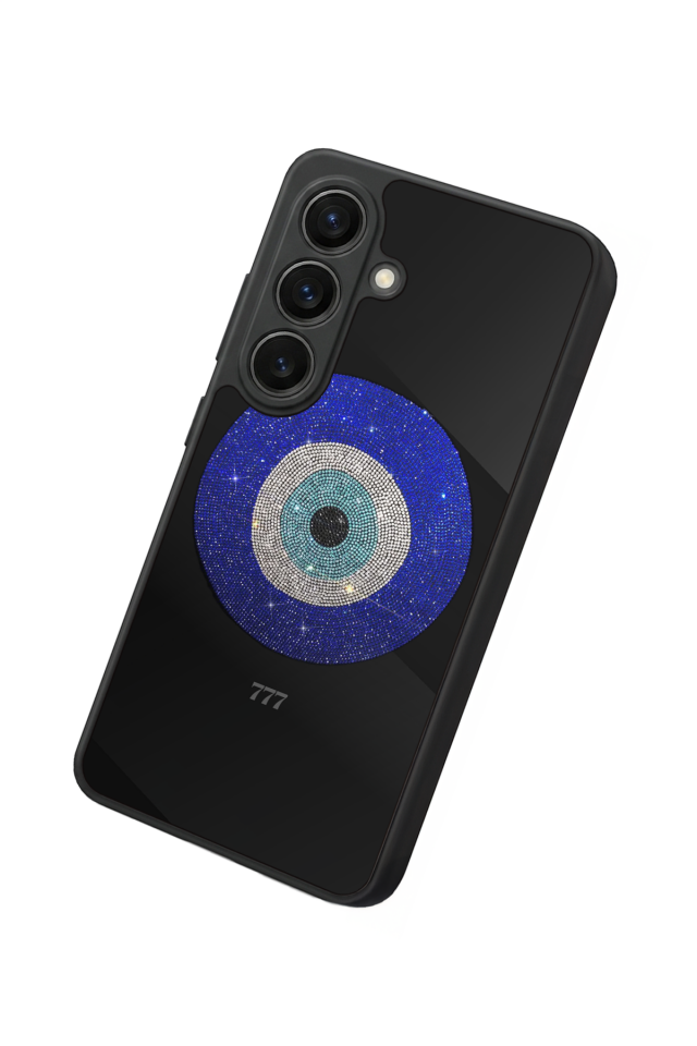 Samsung Galaxy S26 Uyumlu Nazar Tasarımlı Glossy Premium Kılıf