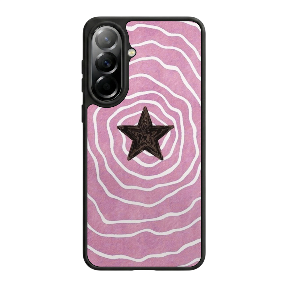 Samsung Galaxy A37 Uyumlu Retro Yildizlar Tasarımlı Glossy Premium Kılıf