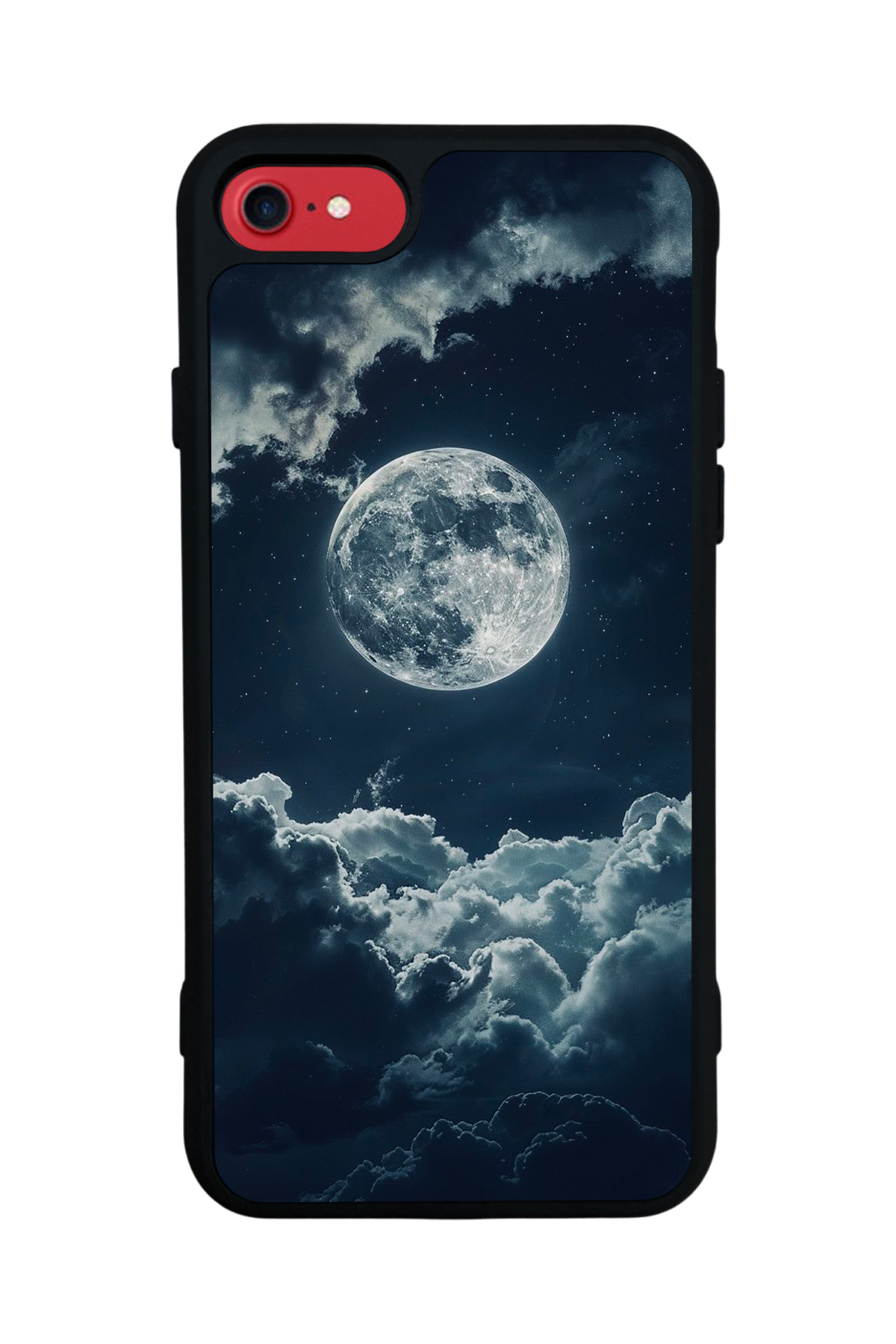 iPhone 8 Uyumlu Ay Tasarımlı Glossy Premium Kılıf