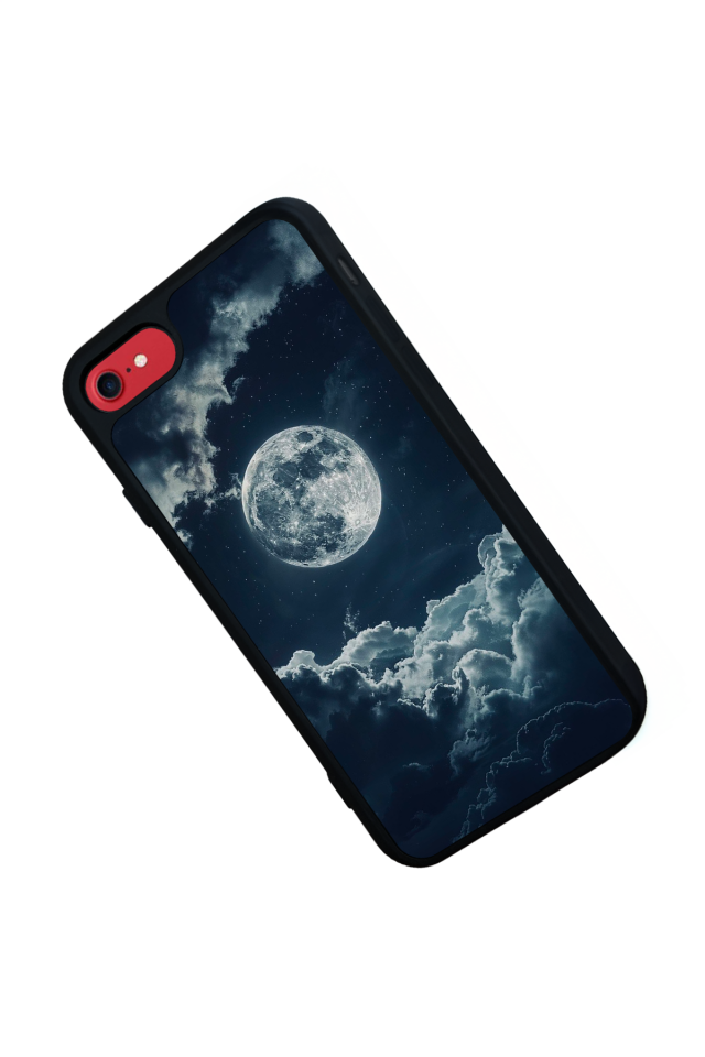 iPhone 8 Uyumlu Ay Tasarımlı Glossy Premium Kılıf