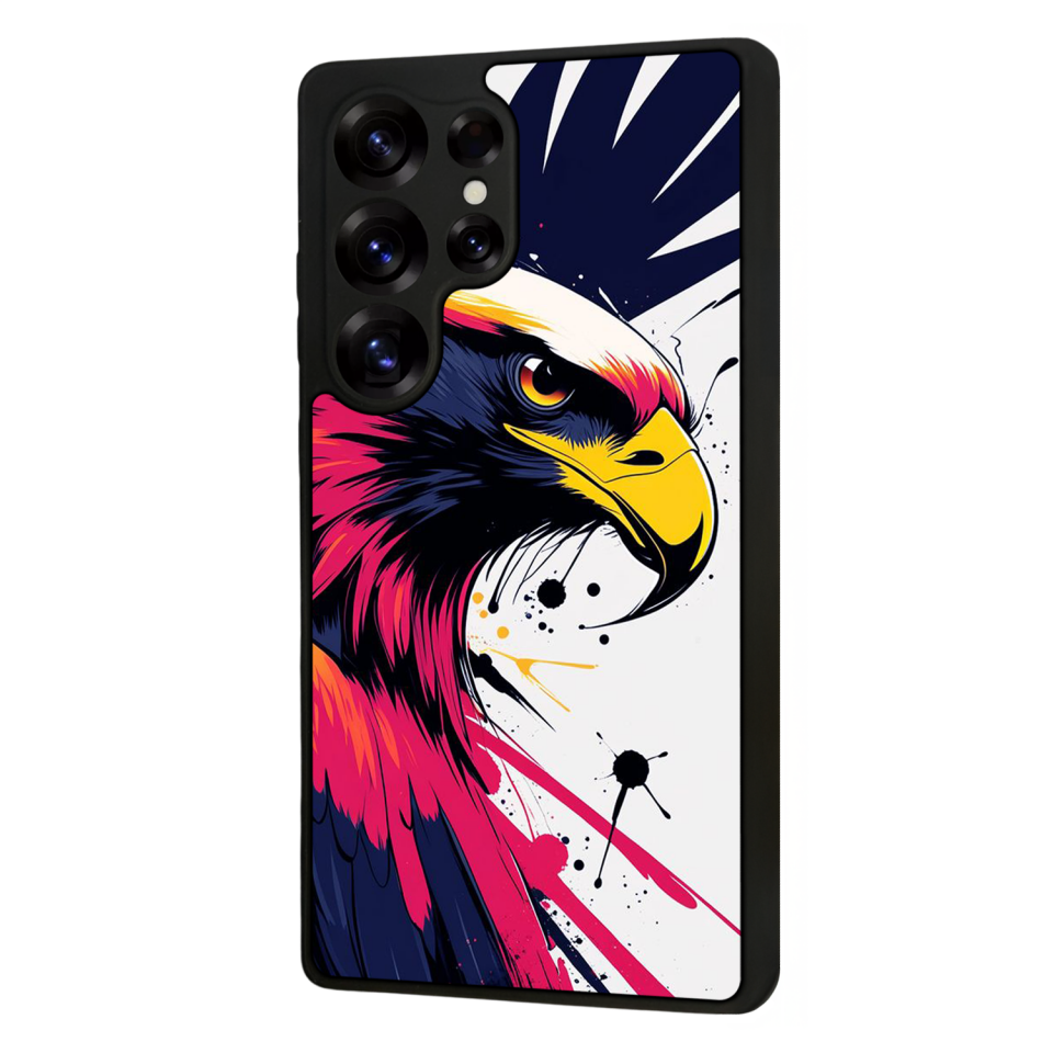 Samsung Galaxy S25 Ultra Uyumlu Besiktas Tasarımlı Glossy Premium Kılıf